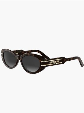 Dior Signature B8U sunglasses tortoiseshell acetate oval frame